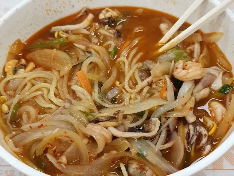 해물이 듬뿍 들어간 짬뽕