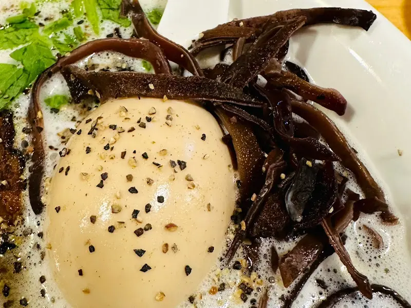 아지타마고와 목이버섯