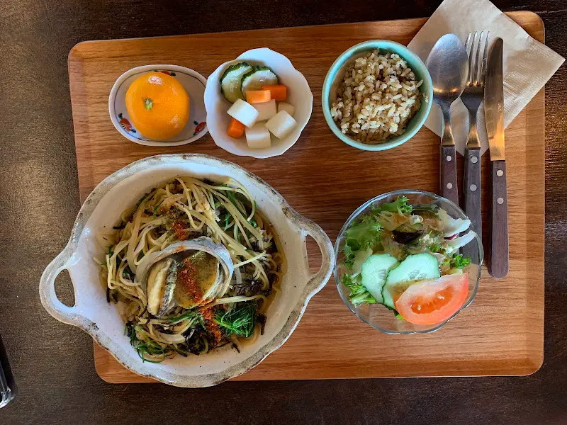 전복 톳 파스타 한상차림