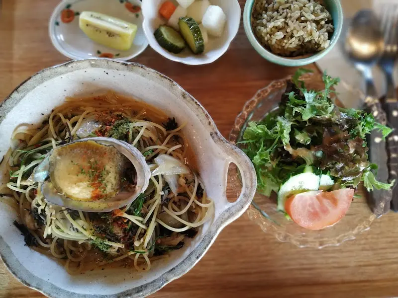 톳 파스타 전체샷