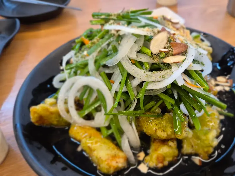 부추탕수육 전체샷