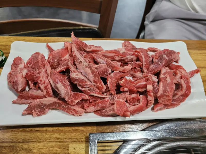 소갈비살 근접샷