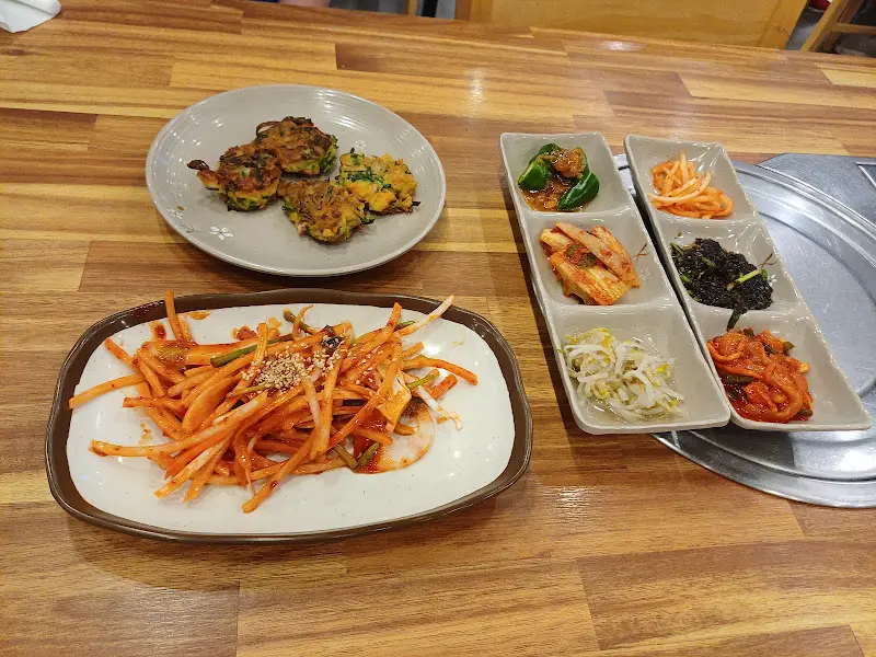 밑반찬 클로즈업