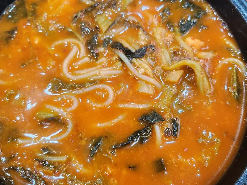 어탕국수 근접샷