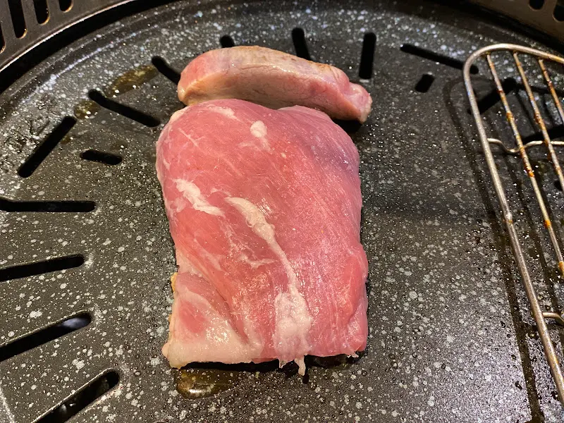 불판 위의 항정살