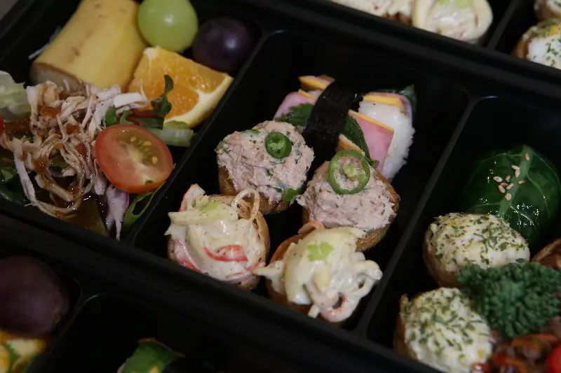 고품일단 도시락 근접샷