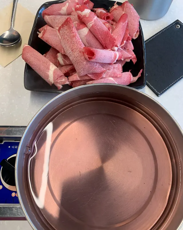샤브샤브용 고기