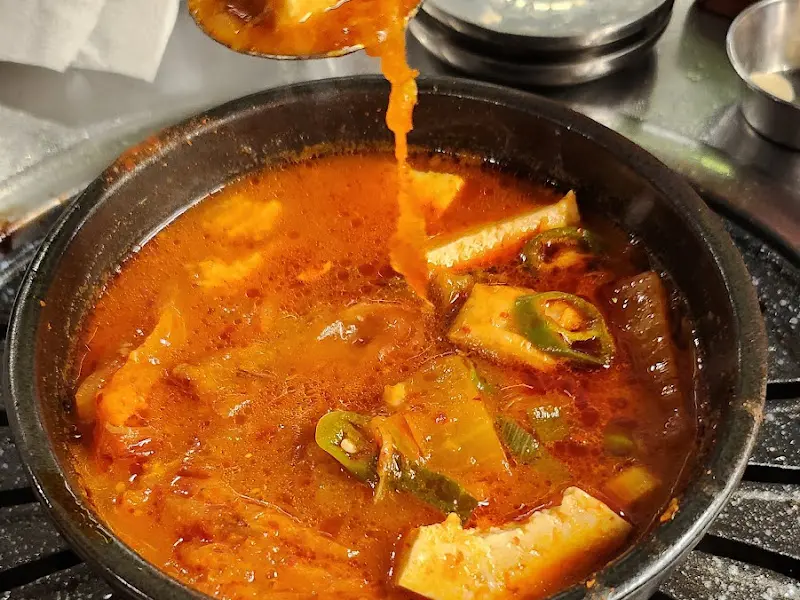 김치찌개의 모습