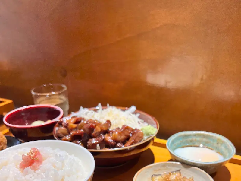 앤미 쇼가야끼 정식