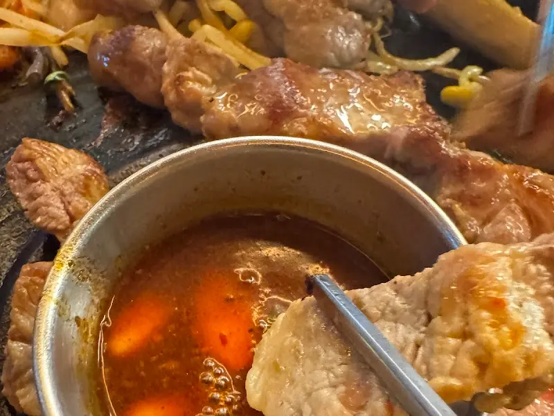 육즙 가득한 돼지고기