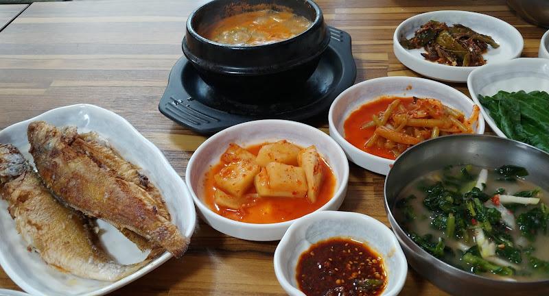 해물 된장찌개의 모습