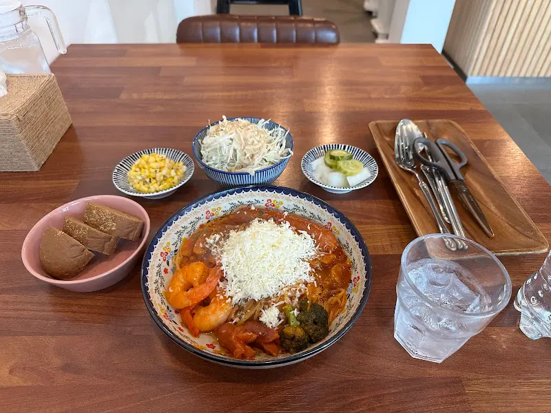 전체적인 음식 사진