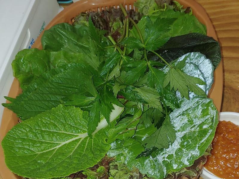 싱싱한 쌈 채소