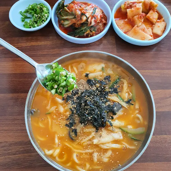 장칼국수