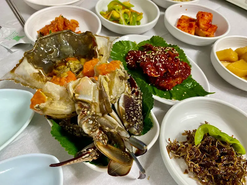 간장게장 근접샷