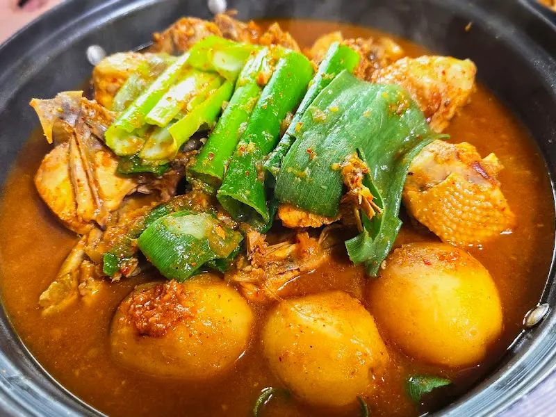 토종닭볶음탕 근접샷