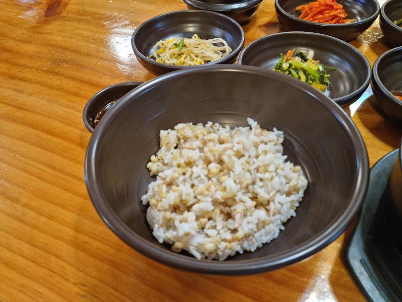 꽁보리밥과 밑반찬