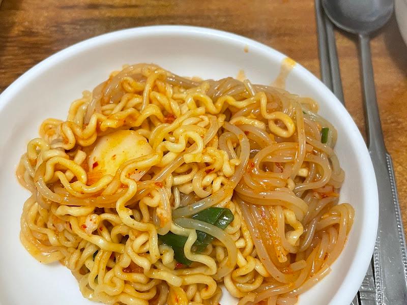 쫄면 사리와 라면 사리