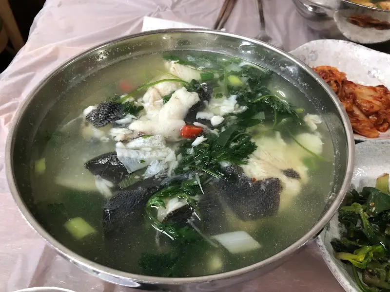 시원한 지리 매운탕