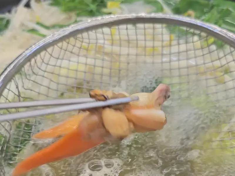 갈미조개 샤브샤브