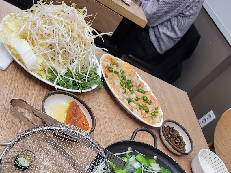 갈미조개 한상차림