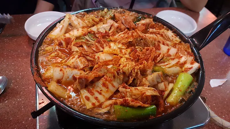 김치전골