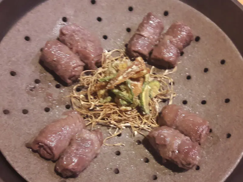 온제향가 한 상차림