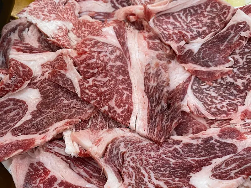 신선한 소고기 등심