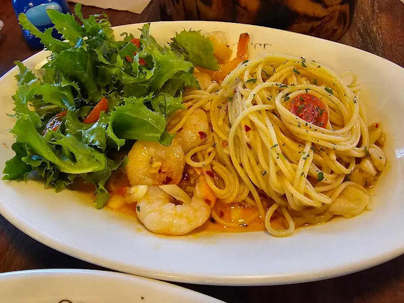 새우 알리오올리오 파스타