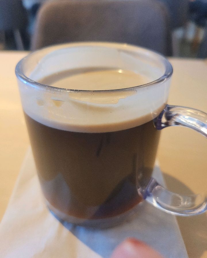 피넛버터크리미라떼