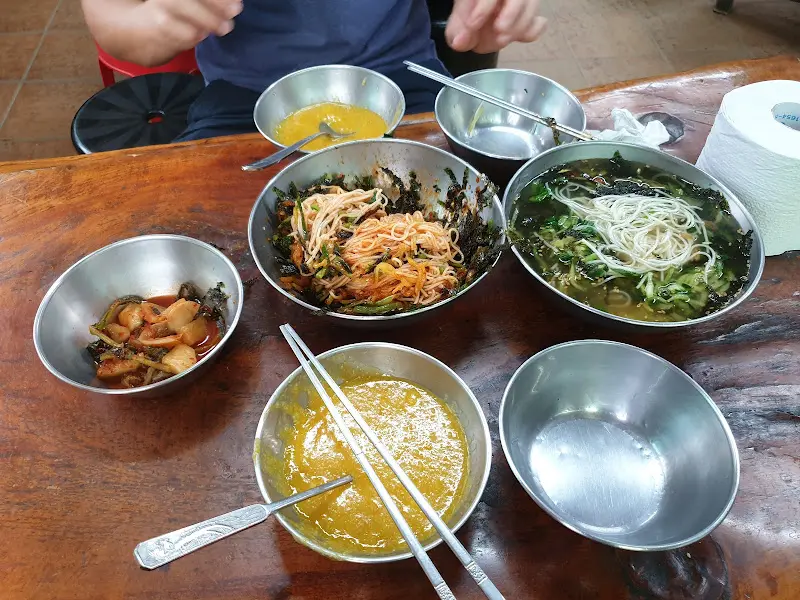 다양한 면 요리