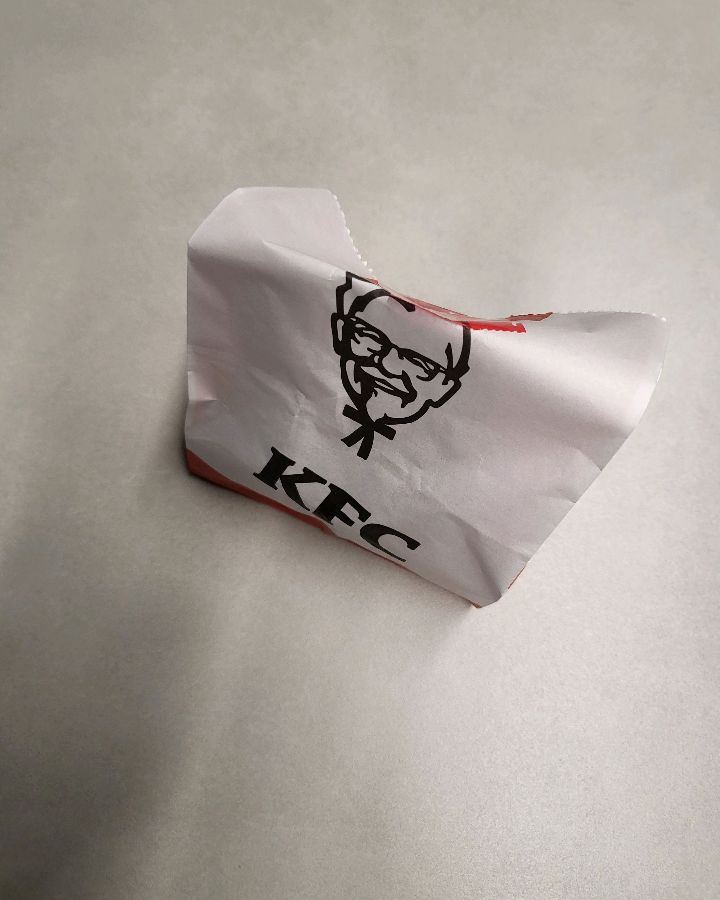 KFC 포장지