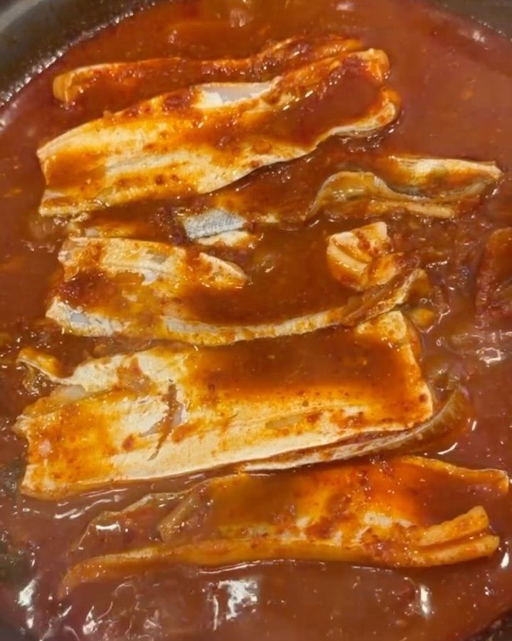 이금돈지 통갈치조림 제주공항본점의 통갈치조림 근접샷