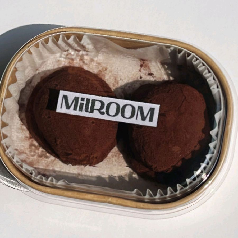 밀룸 두바이 쫀득 쿠키 클로즈업