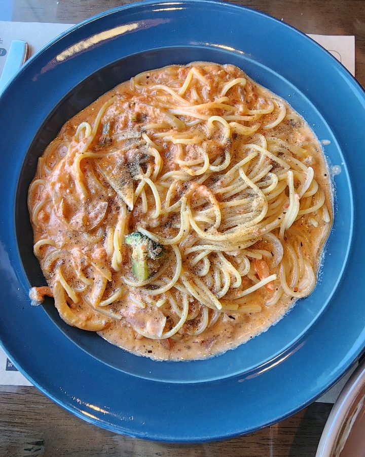 고솜 로제 파스타, 부드러운 크림과 토마토의 조화