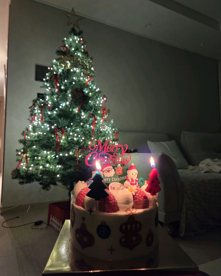뮤즈베이커리의 크리스마스 케이크