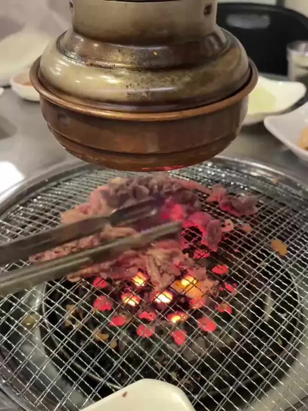 테이블 위 환풍시설