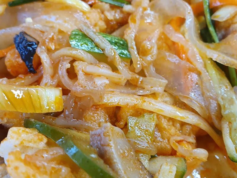 클로즈업된 팔보채