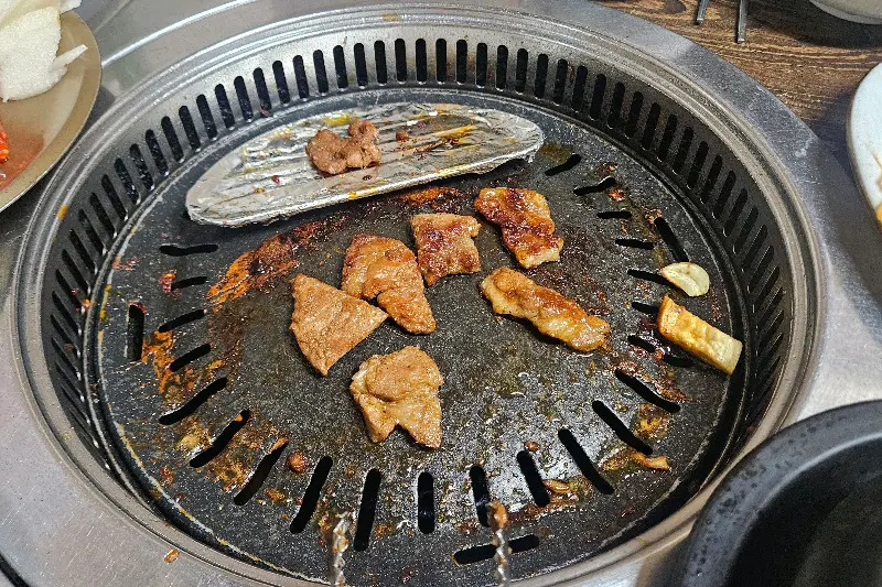맛있게 구워진 고기
