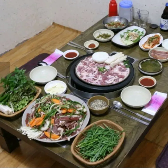 푸짐한 한 상 차림