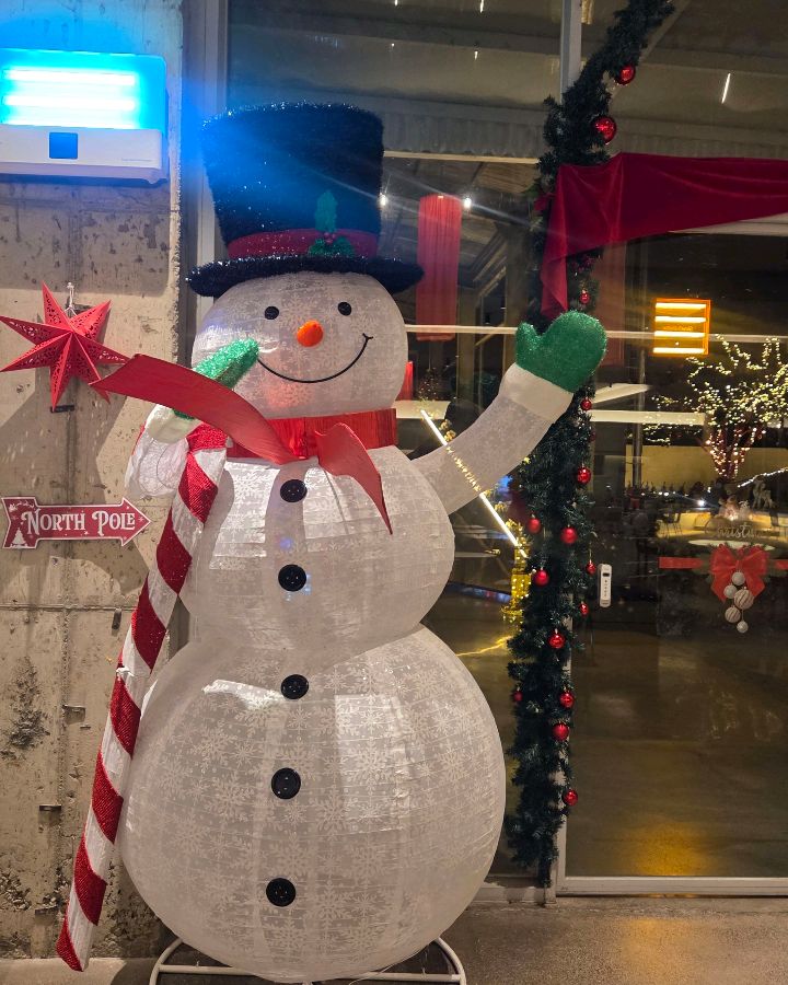 슬로우벗베럴 대구점 크리스마스 장식 스노우맨