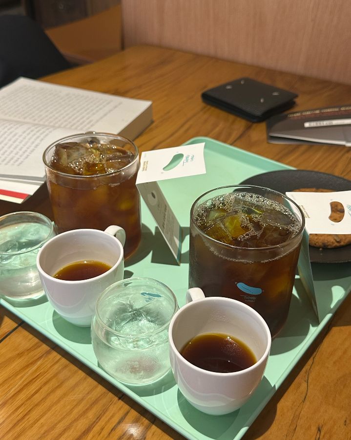 타호커피 아이스 핸드드립 커피