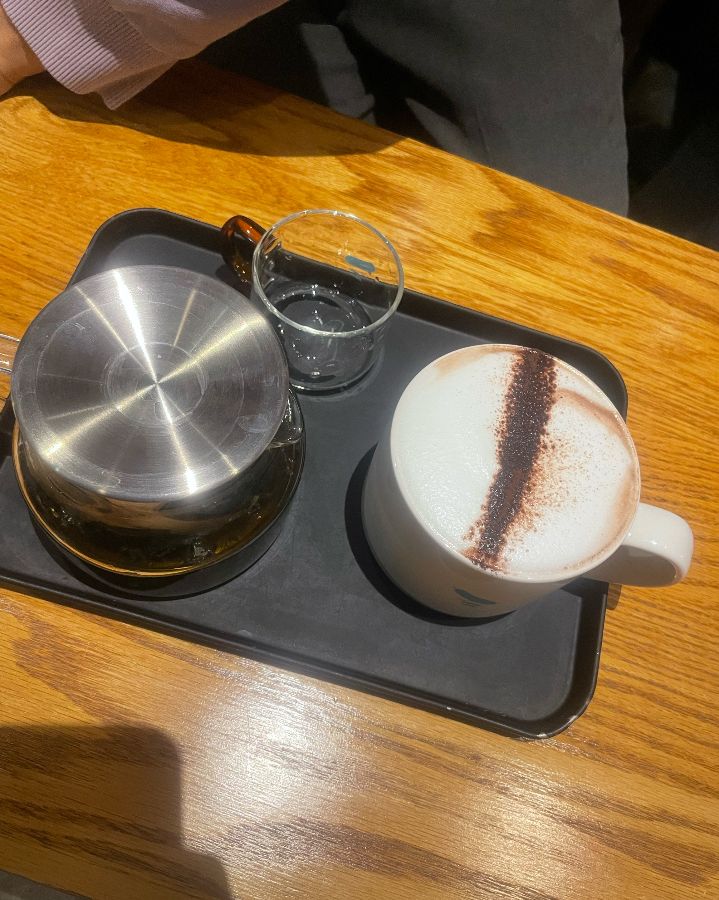 타호커피 쑥 라떼