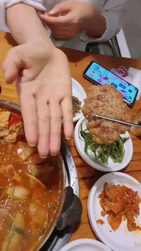 닭볶음탕과 동그랑땡