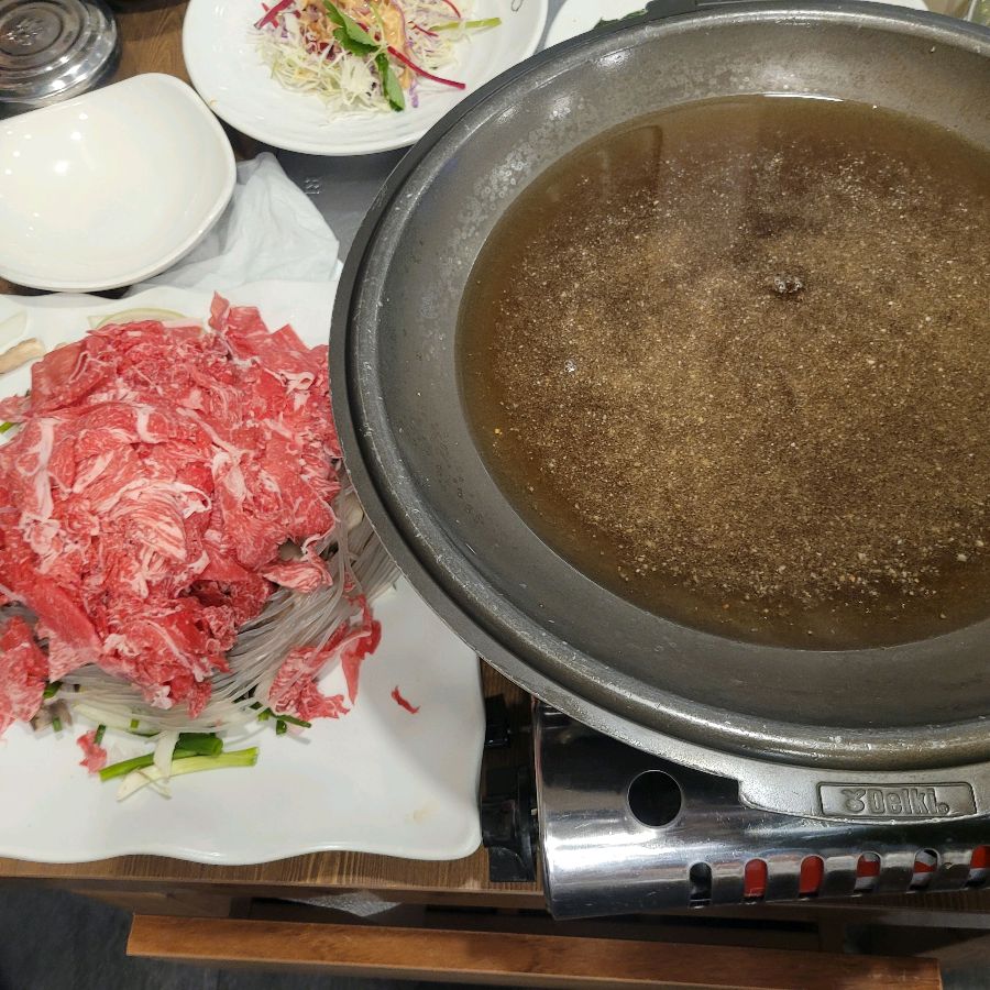 왕가 불고기 한 상 차림, 신선한 재료