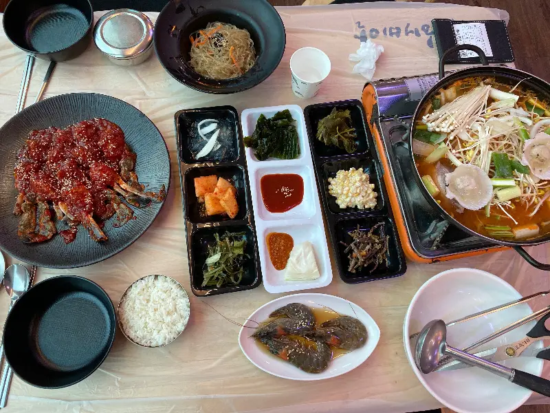 보영식당 한상차림