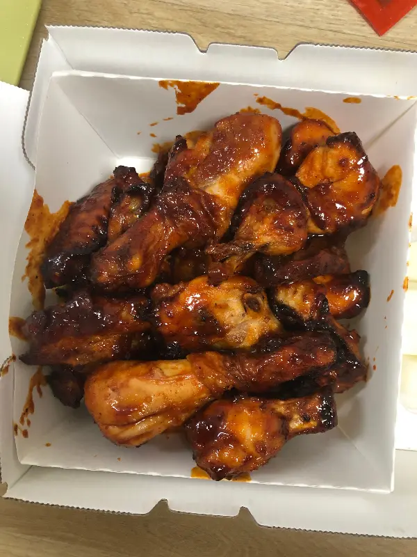 볼케이노 치킨의 먹음직스러운 모습