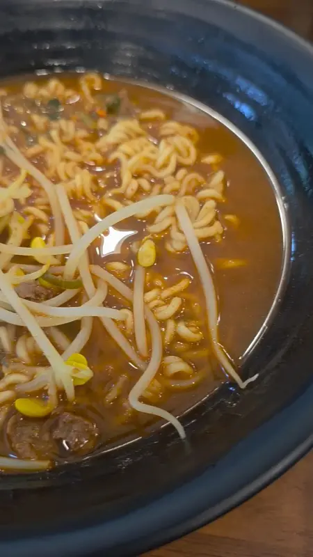 오매라면의 비주얼