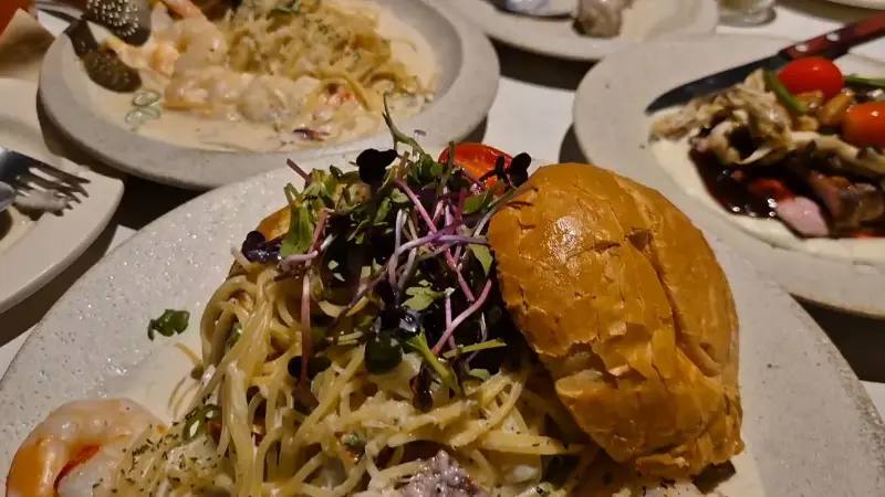 로제 빠네의 먹음직스러운 비주얼