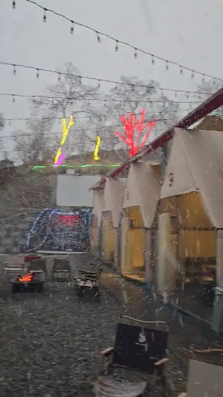 눈 내리는 모닥303